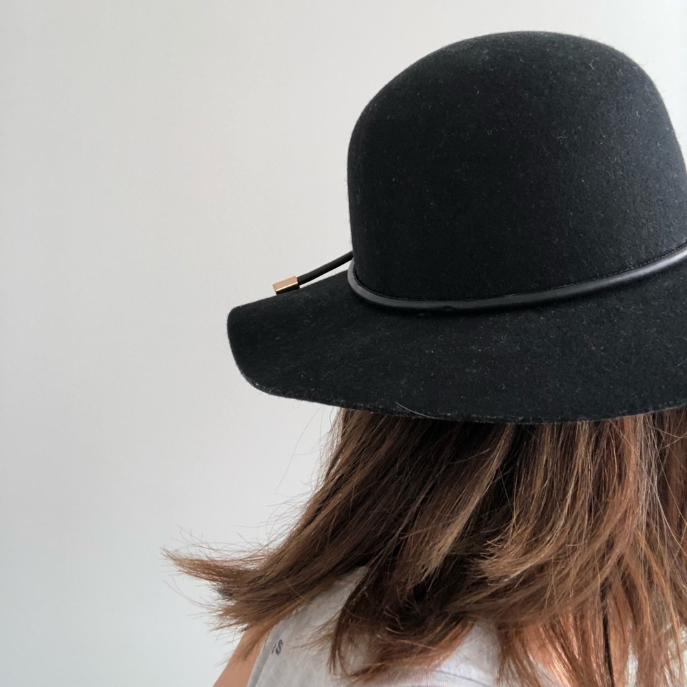 & Other Stories Black Felt Hat